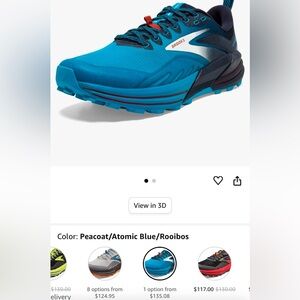 Mens Brooks Cascadia 16 trail shoes sz 12